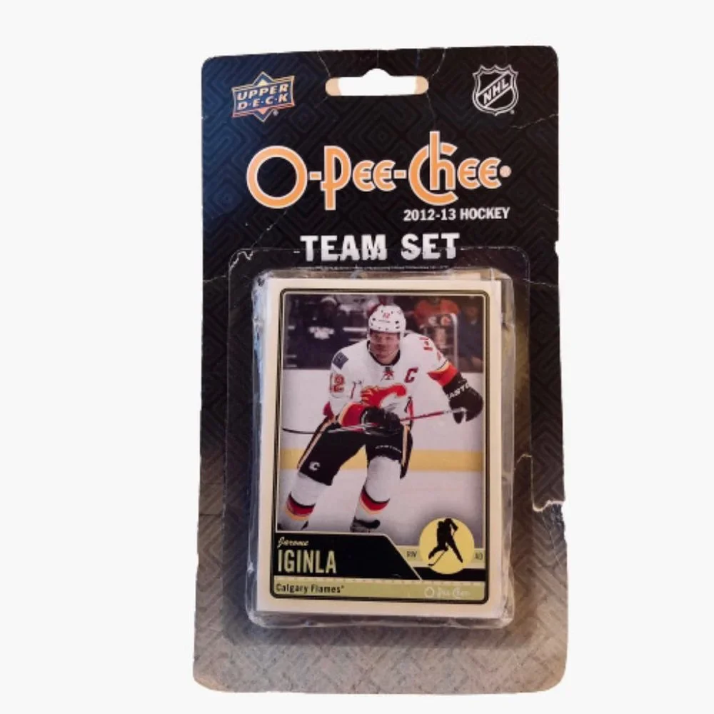 2012-13 Hockey OPC O-Pee-Chee Calgary Flames Cards